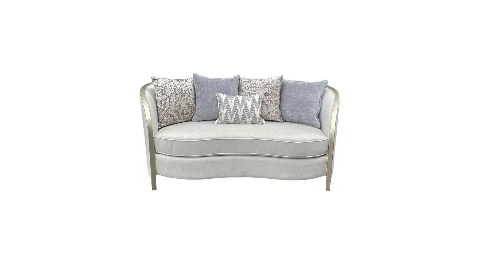 SCARLETT™ – ELEGANT WOOD-TRIMMED LIVING ROOM SET – L1925