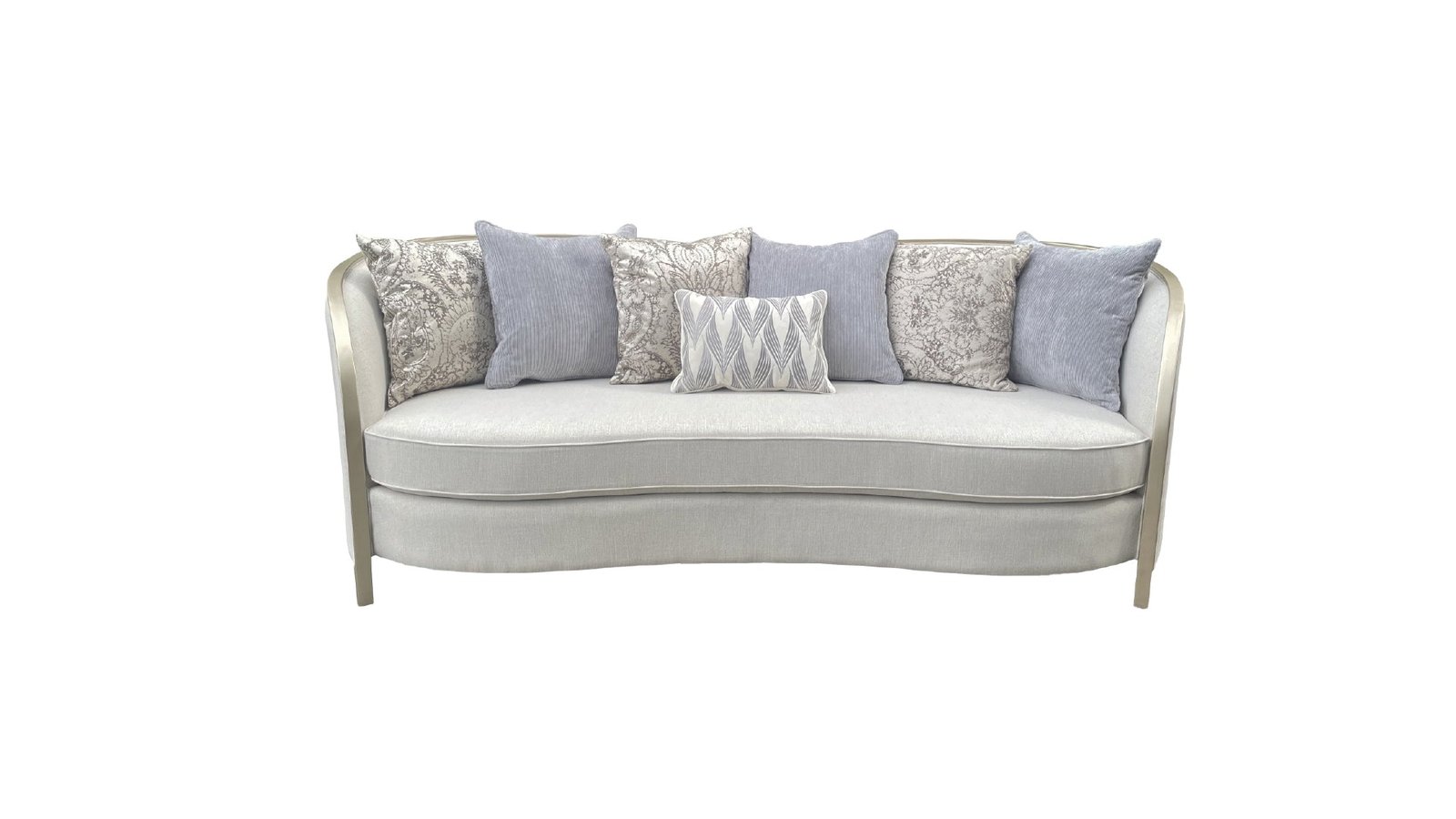 SCARLETT™ – ELEGANT WOOD-TRIMMED LIVING ROOM SET – L1925