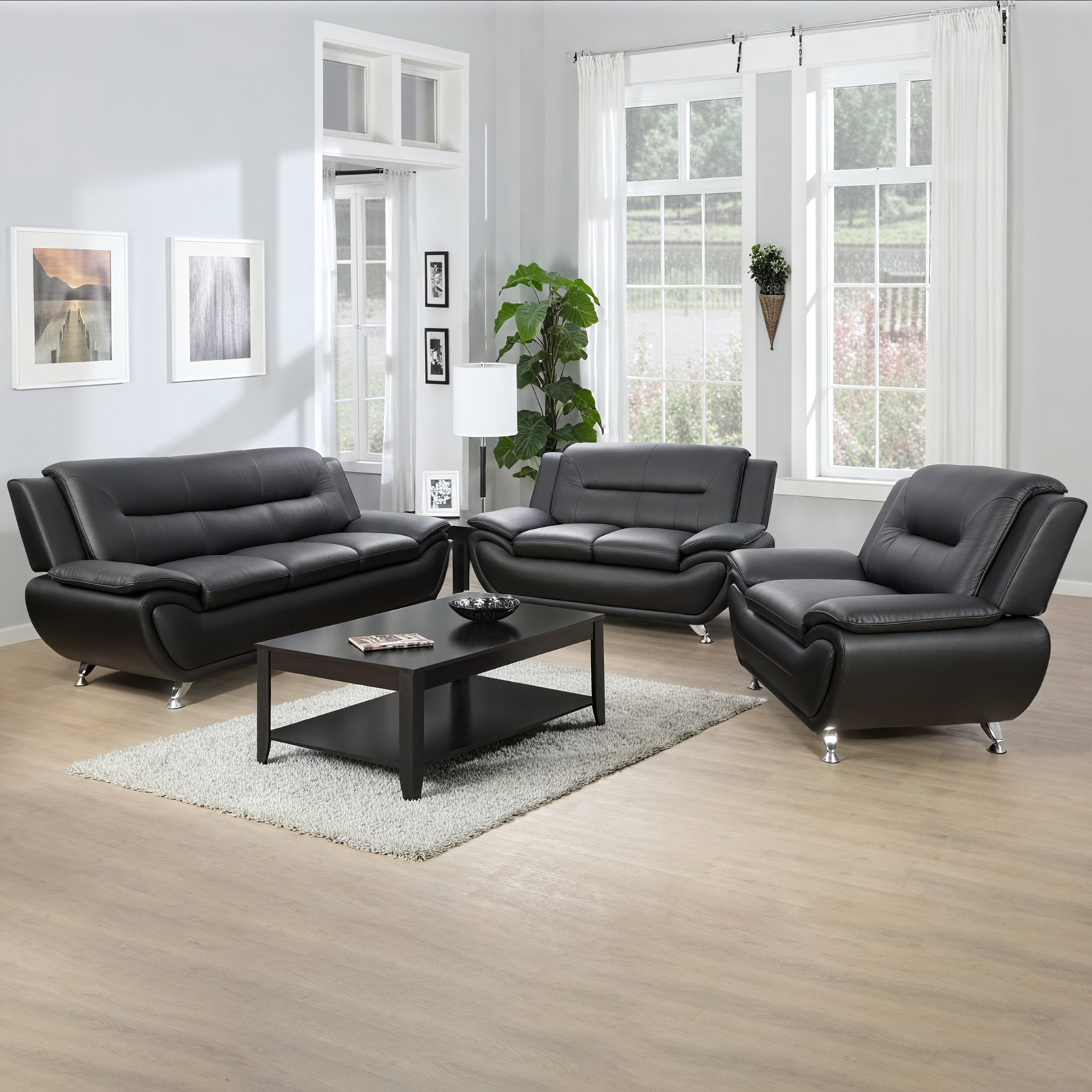 Sofa Set PU 1901