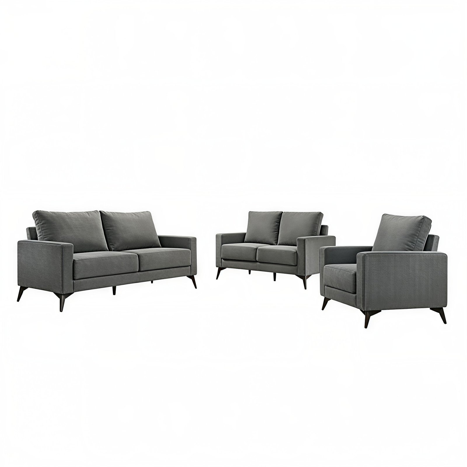 NOCTURA VÉRA™ – MODERN MEMORY FOAM SOFA SET – T1176