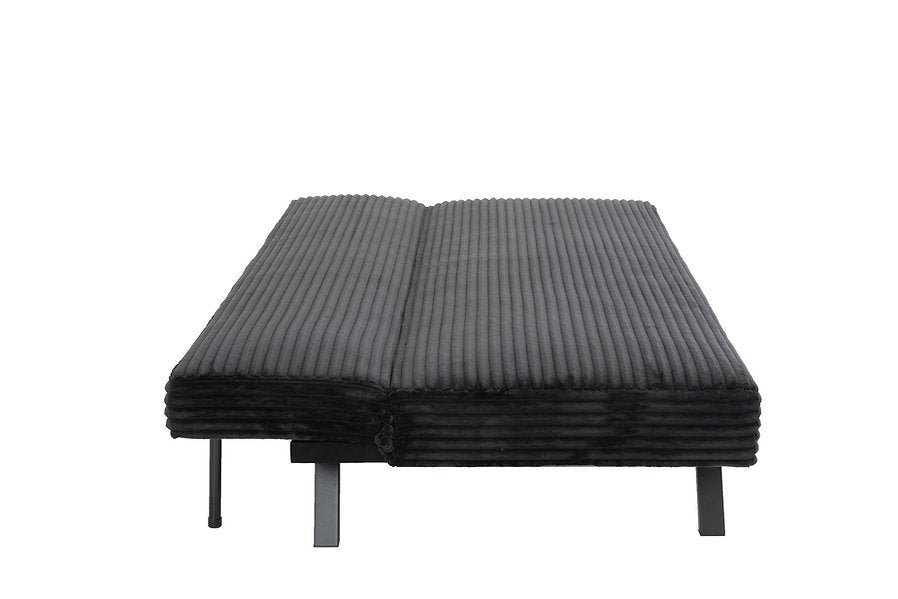 VELVET STRIDE™ – BLACK CORDUROY SOFA BED – IF-8065