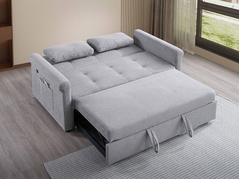CLOUD HAVEN™ – LIGHT GREY SOFA BED – IF-9045